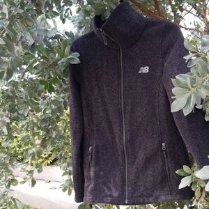 High Collar Zip Up Fleece